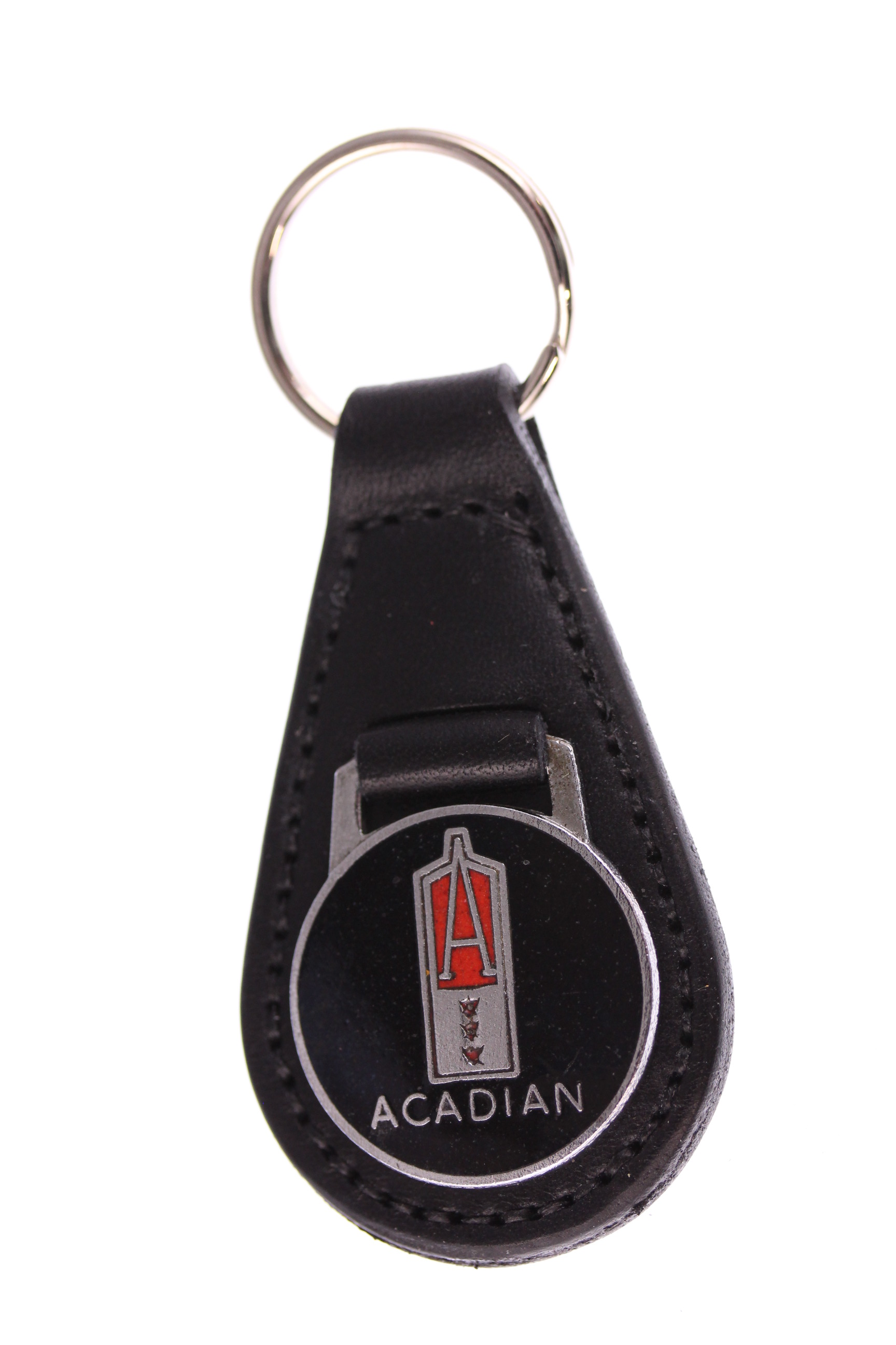 NOW SOLD -Acadian - original old stock late 1960's badge keyring