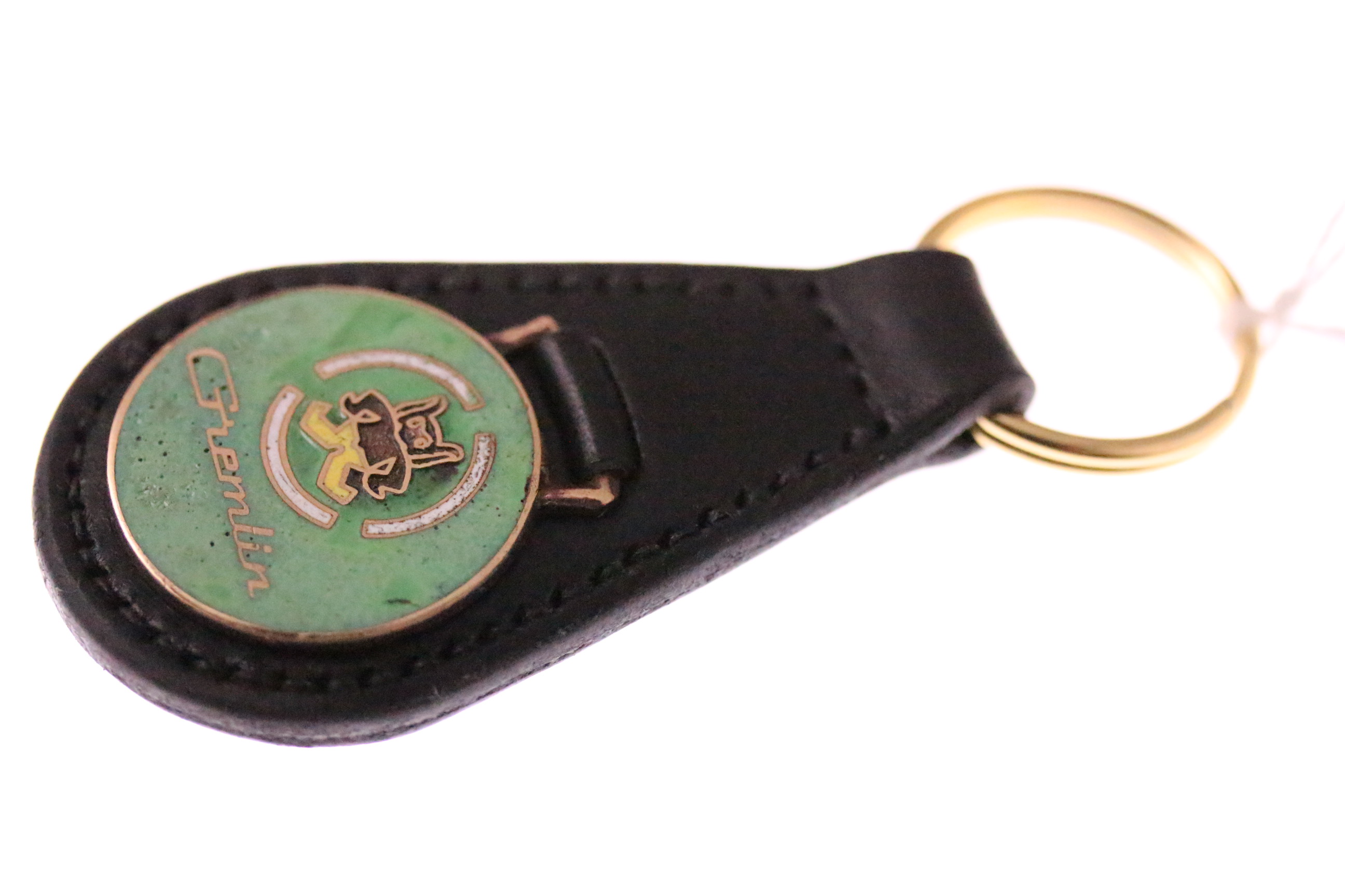 Details about   Vintage AM Bullseye American Motors Corp #3317 Leather Key Ring 1984 1985 1986 