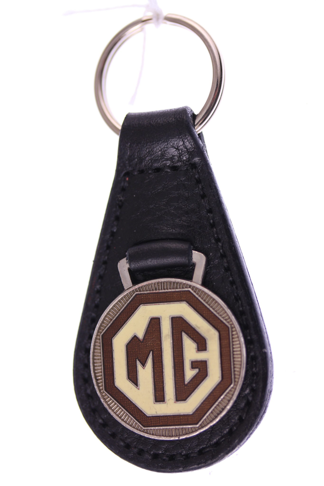 MG key rings – – Handmade Keyrings – Classic Leather Fobs