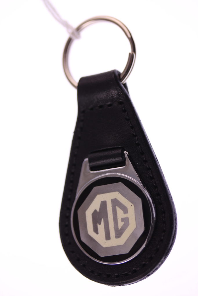 MG key rings – – Handmade Keyrings – Classic Leather Fobs