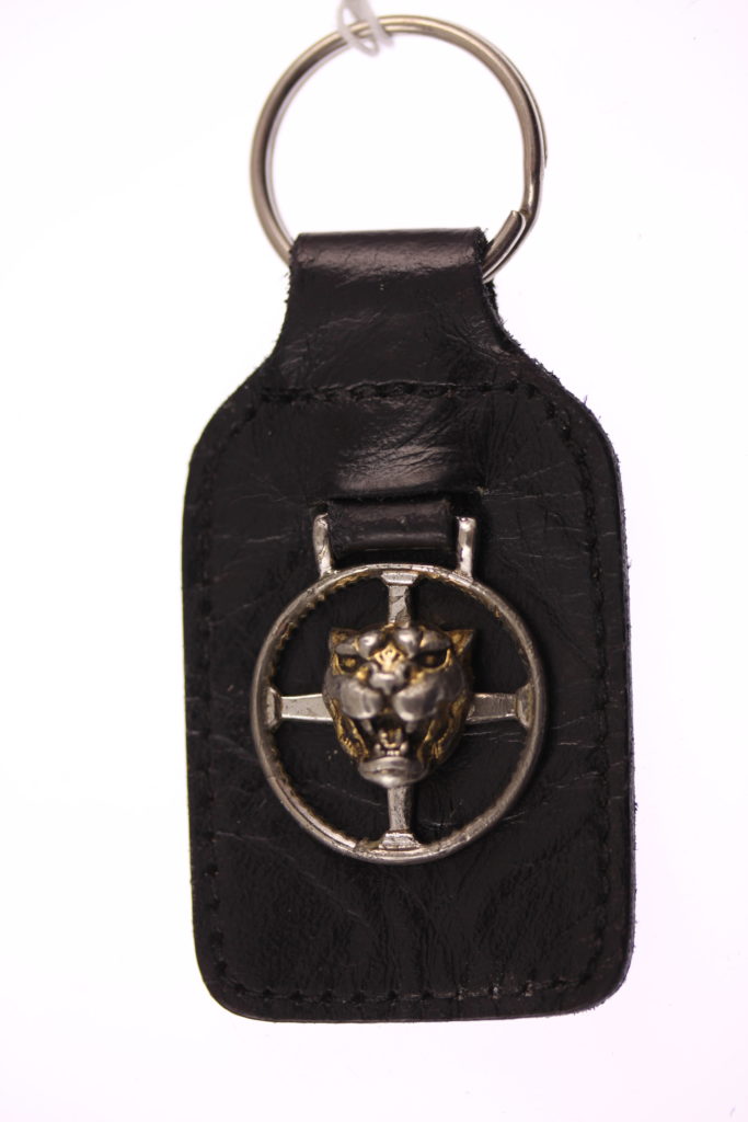 Jaguar key rings Classic Leather Fobs