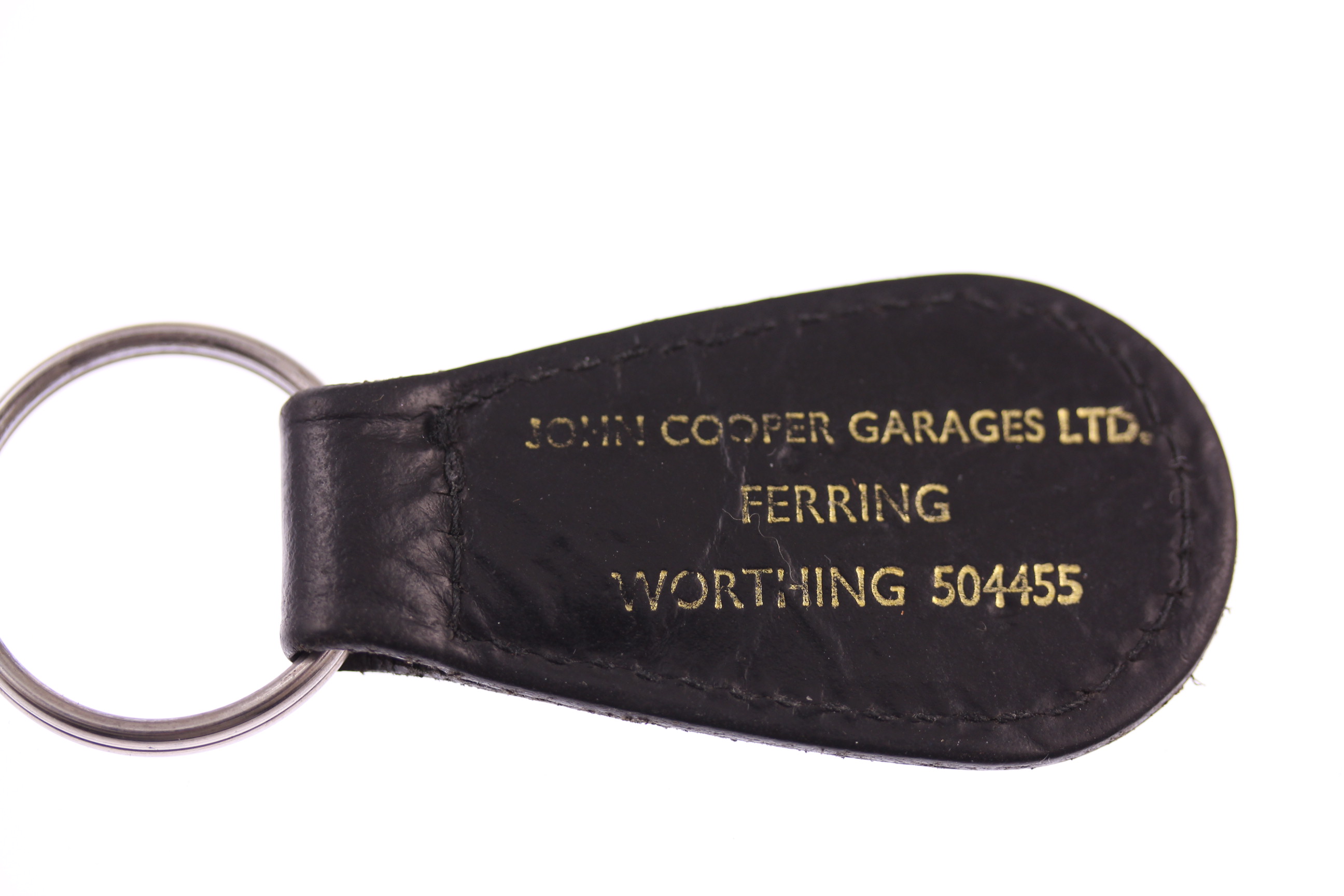 Porte clés cuir - Word Champions Cooper