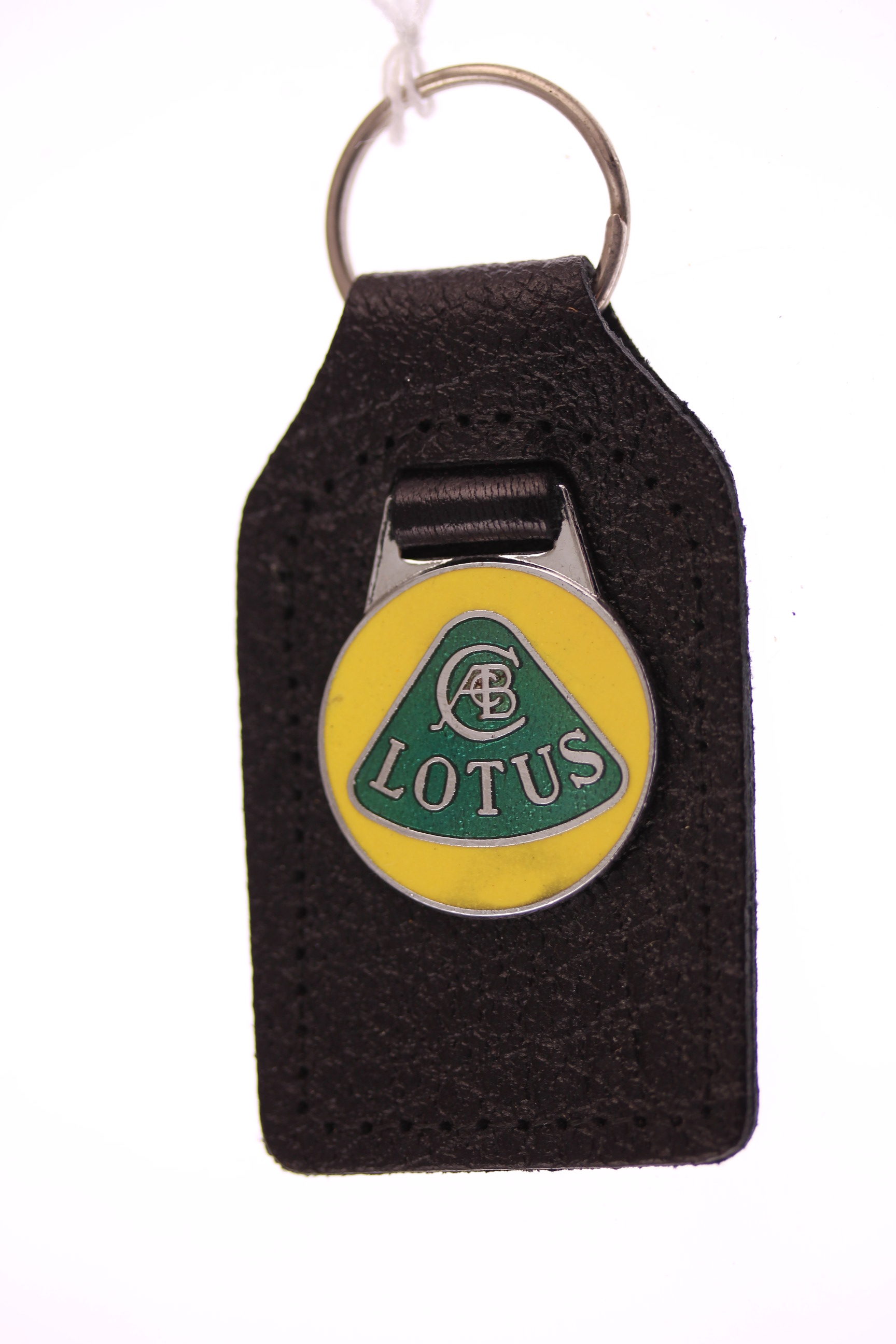 Lotus - original new old stock 1990s/2000s keyring - Classic Leather Fobs