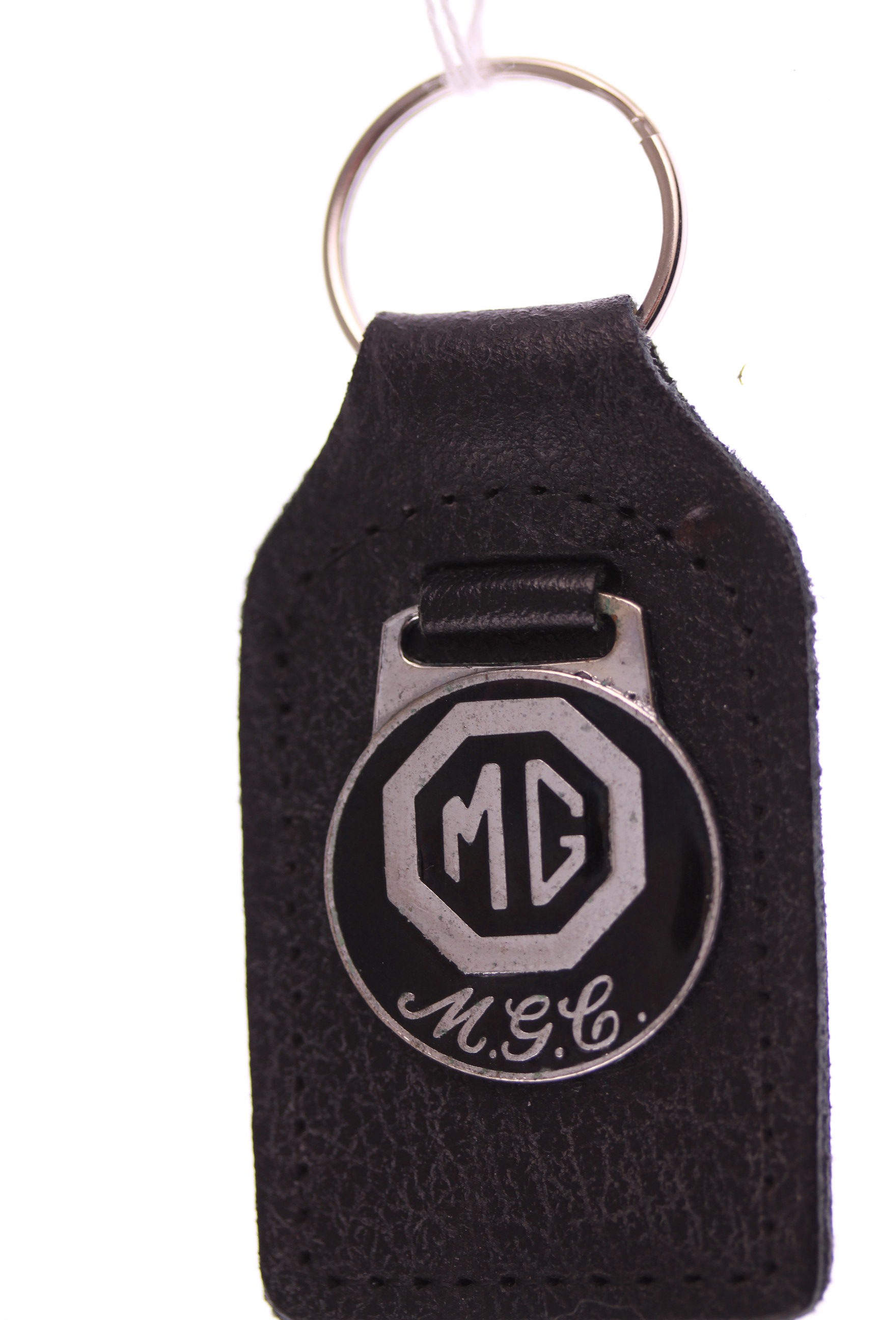 MGC – original vintage 1970s keyring – Classic Leather Fobs