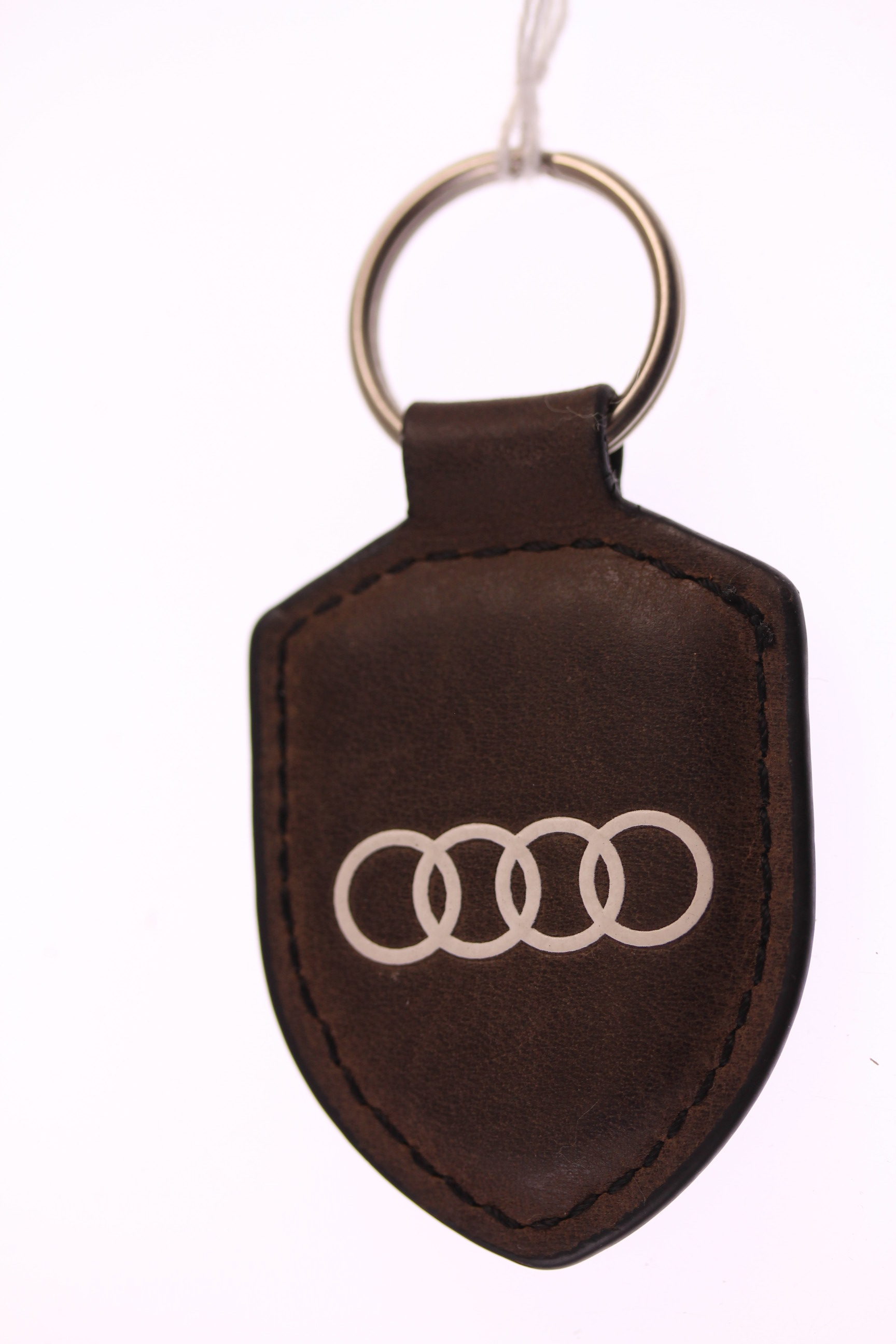 Audi – contemporary early 2000s? leather keyring – Classic Leather Fobs