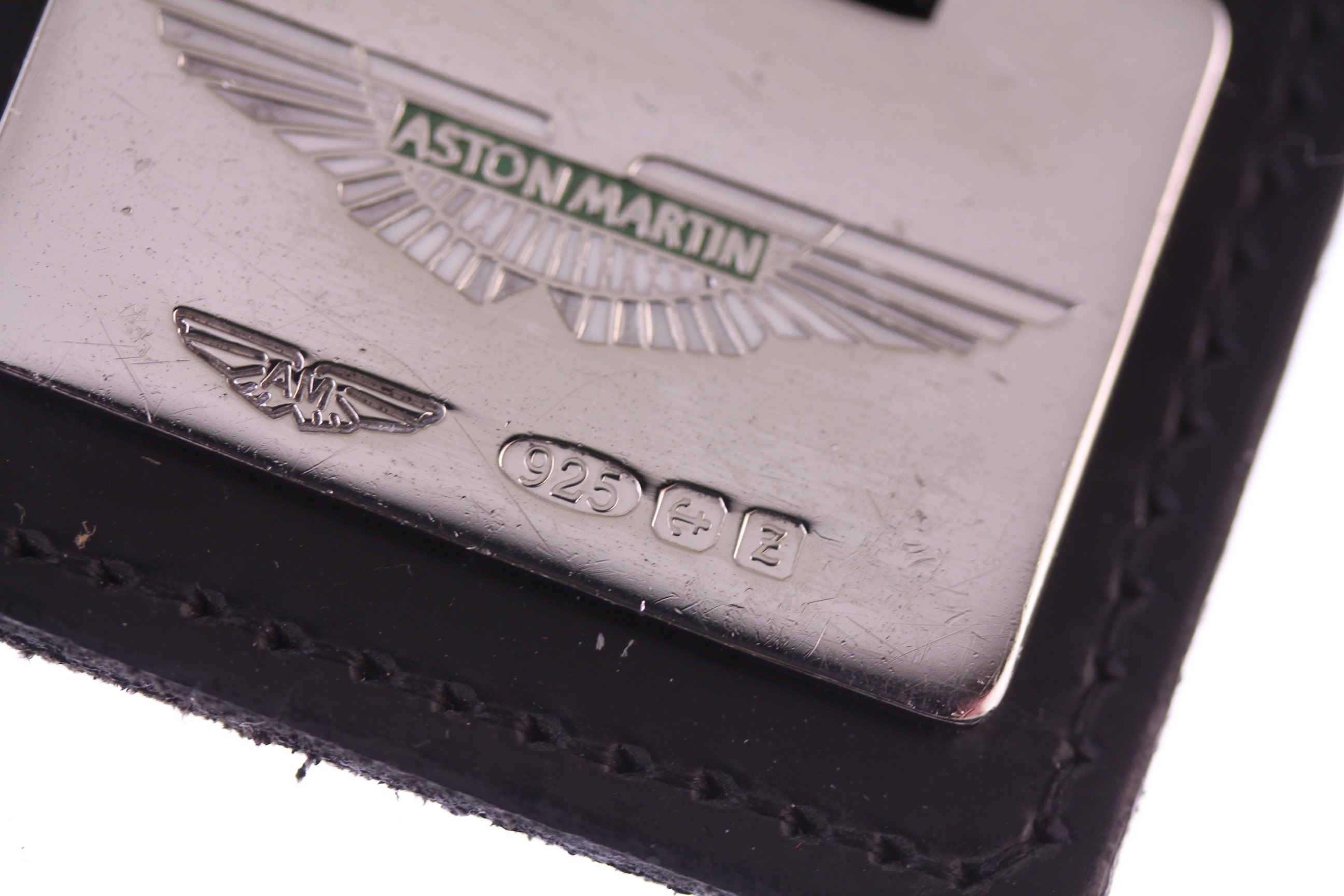 Aston Martin – keyring with sterling silver badge dated 1999 – Classic ...