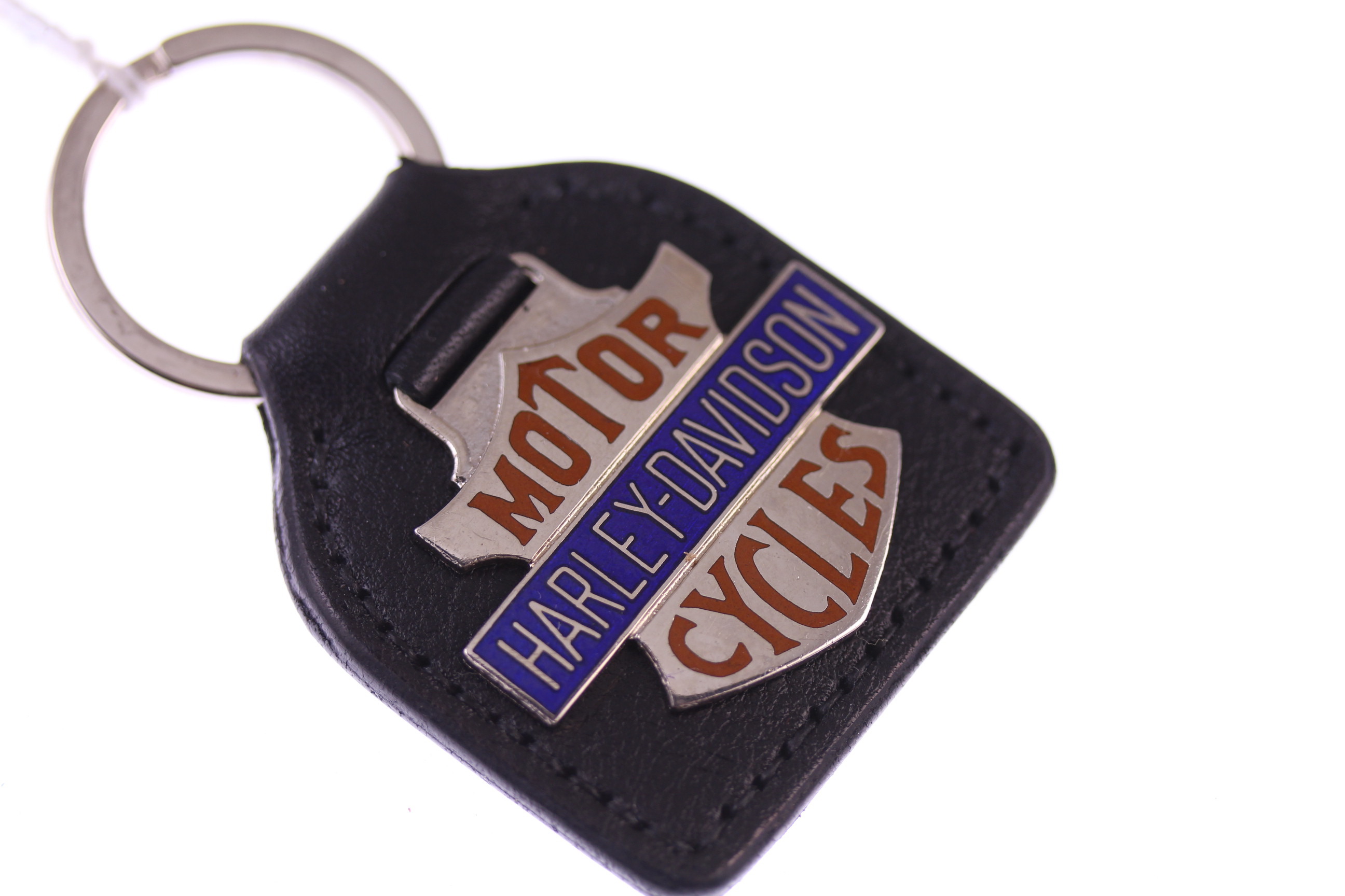 Harley Davidson original 1970s? shield badge remounted onto a new