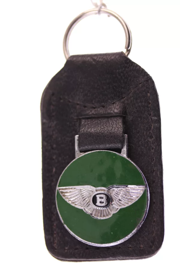 Bentley - original vintage 1960s 'Trend' keyring - Classic Leather Fobs
