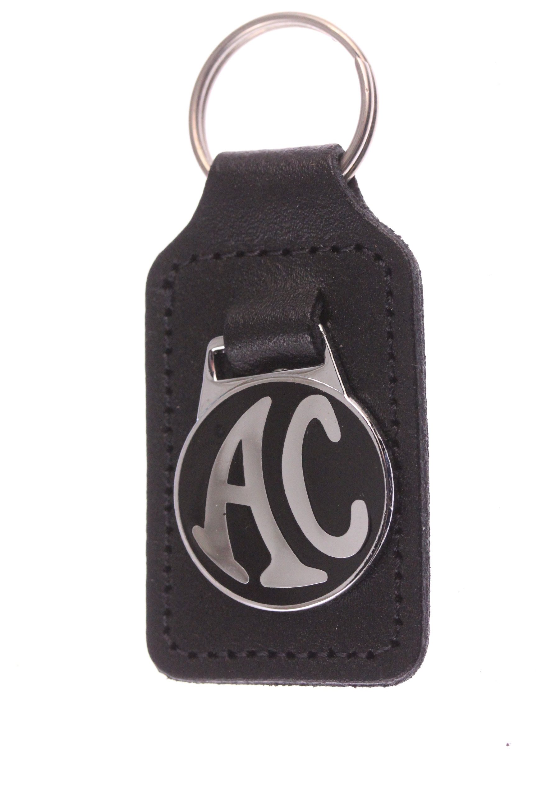 Anc Key Rings AC - early 2000s? new old stock keyring with vitreous enamel badge ...